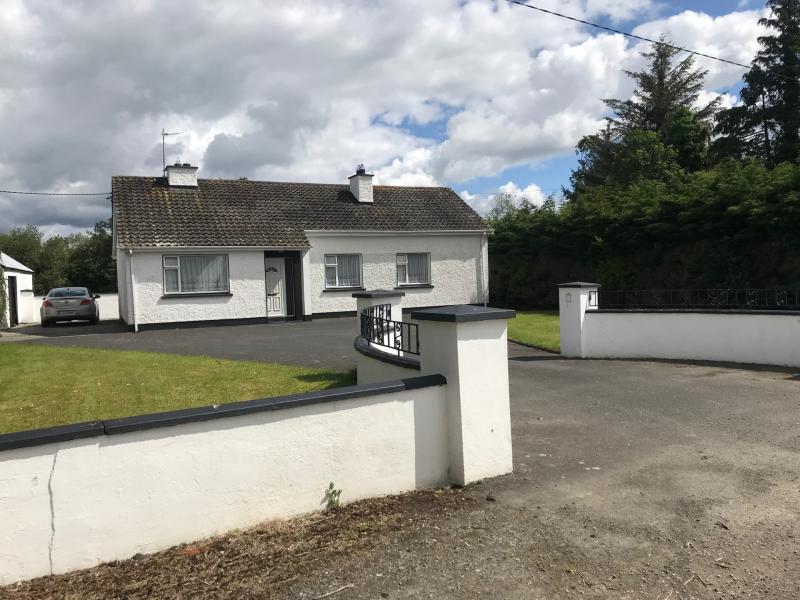 Compact bungalow with grazing land for public auction in Laois 