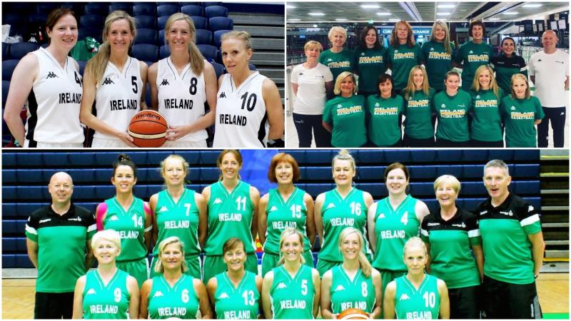 Portlaoise Panthers quartet link up with Irish squad for World Masters Basketball Championships