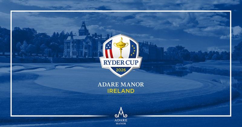 Adare Manor set to be confirmed as 2026 Ryder Cup host venue