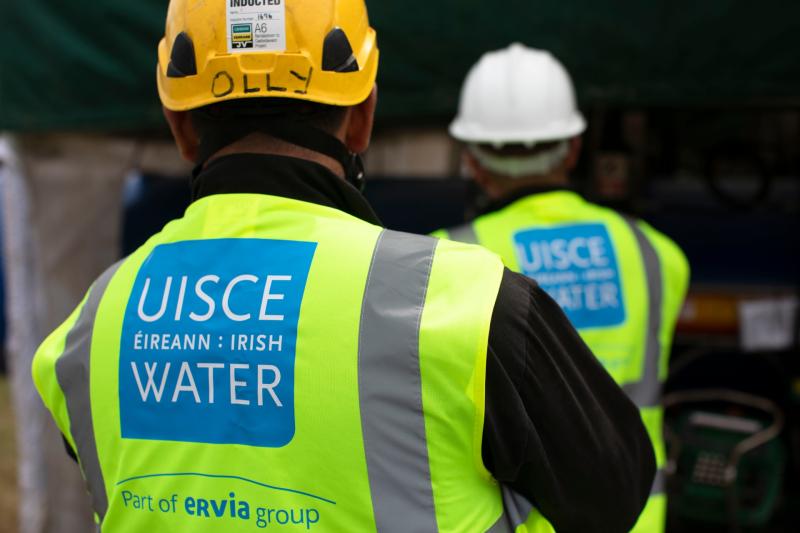 Pictured: Uisce Éireann workers