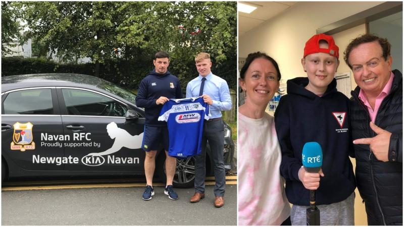 Laois hurlers donate signed jersey to fundraiser for sick teen 