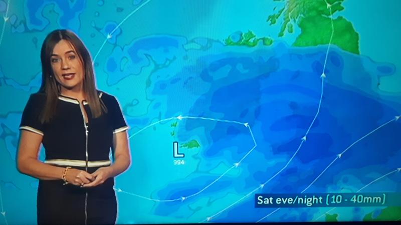 Met &Eacute;ireann weather forecast features heavy rain right across Ireland