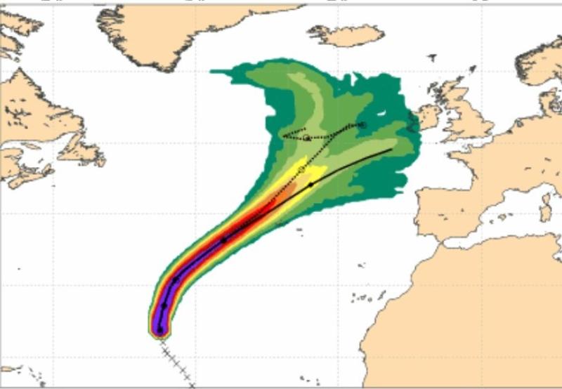hurricane lorenzo storm met office met éireann