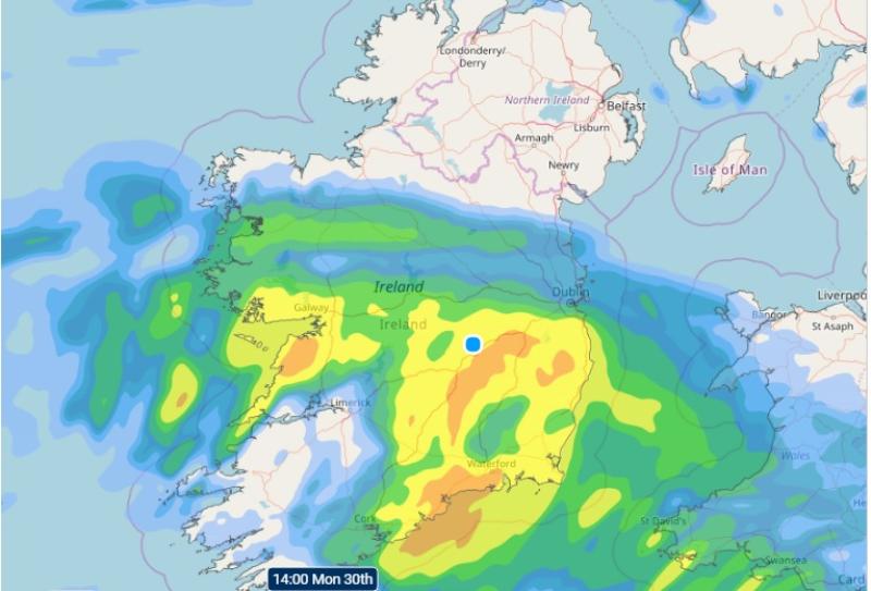 met éireann rté weather forecast warning 