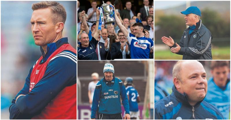 Laois GAA confirm Senior, U-20 and Minor hurling management teams for 2020