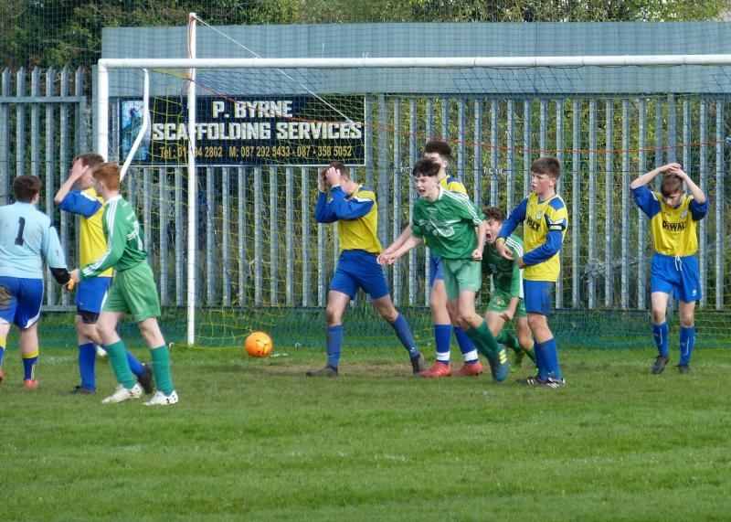 Portlaoise AFC grab late goal to deny Mountmellick United
