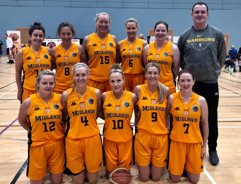 Midlands Ladies claim Silver Plate at Galway Masters basketball tournament 
