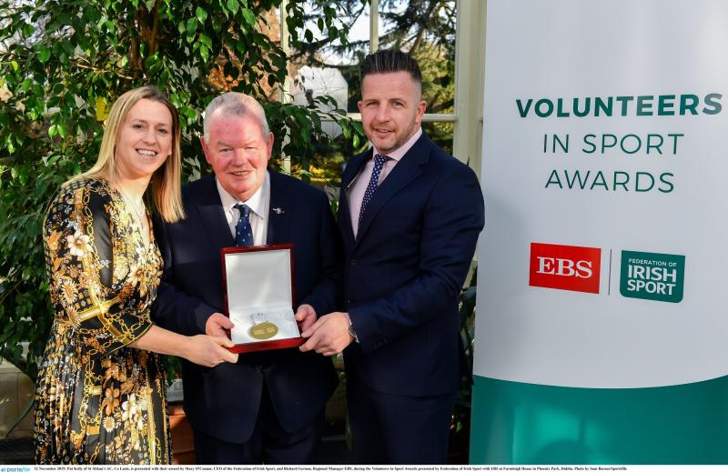 Laois man and St Abbans stalwart honoured at ‘Volunteers in Sport Awards’