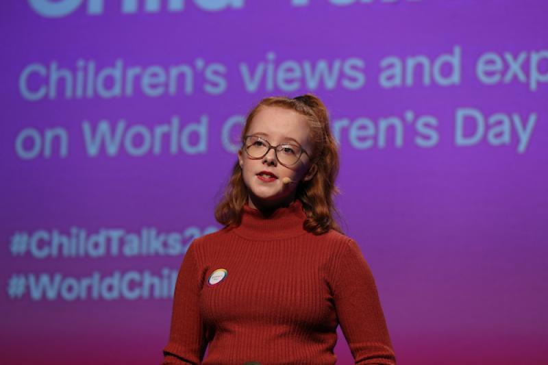 Laois teenager highlights period poverty on World Children’s Day