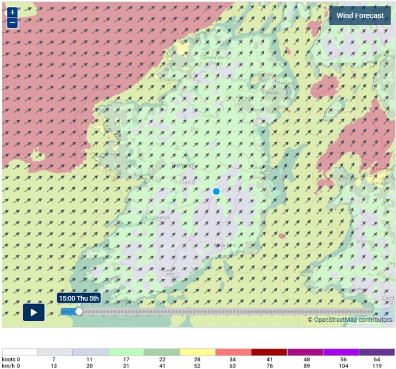 Met Éireann issues weather warning with the outlook for some stormy ...
