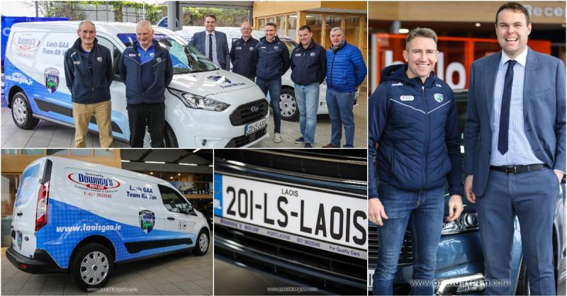 Laois GAA collect two new kit vans ahead of 2020 season 