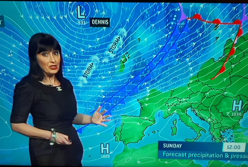 Storm dennis weather