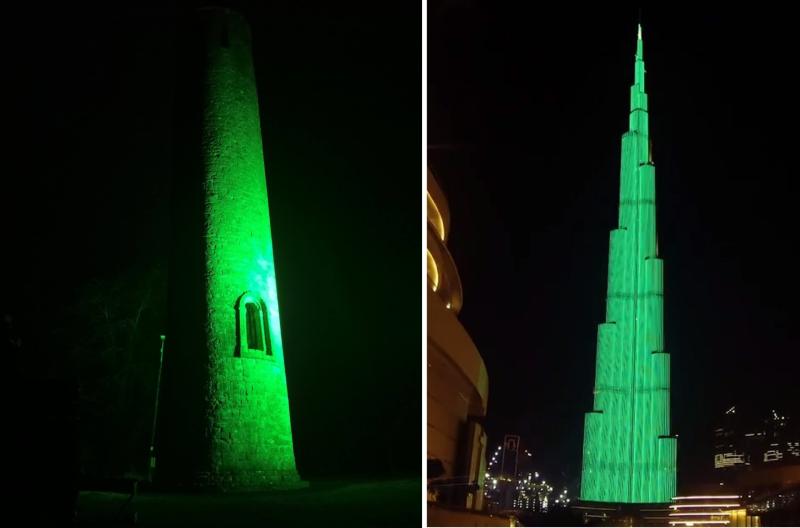 Green lights wanted on Laois landmarks for St Patrick's Day