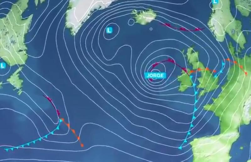 Met Éireann issues multiple weather warnings as Ireland set to be hit by Storm Jorge
