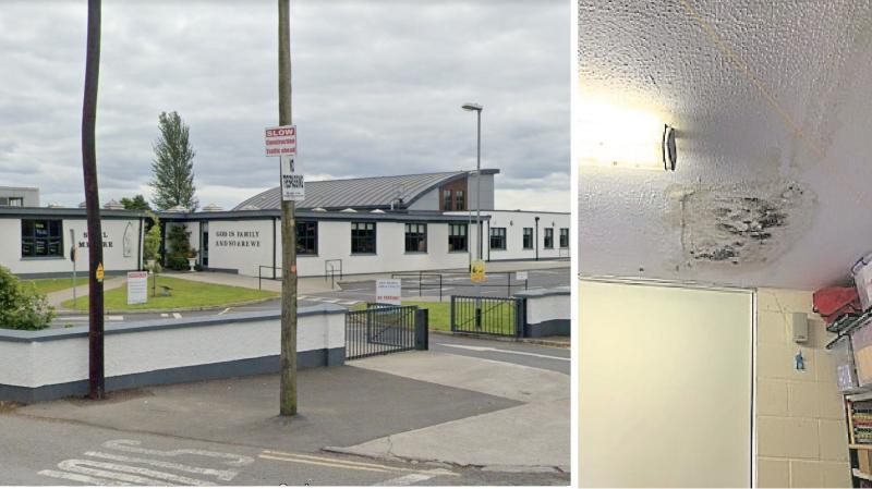 Laois TD demands repairs at school with damp, leaks, electrical dangers