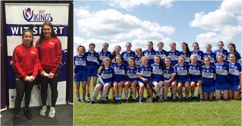 Laois Camogie duo receive sport scholarships from WIT 
