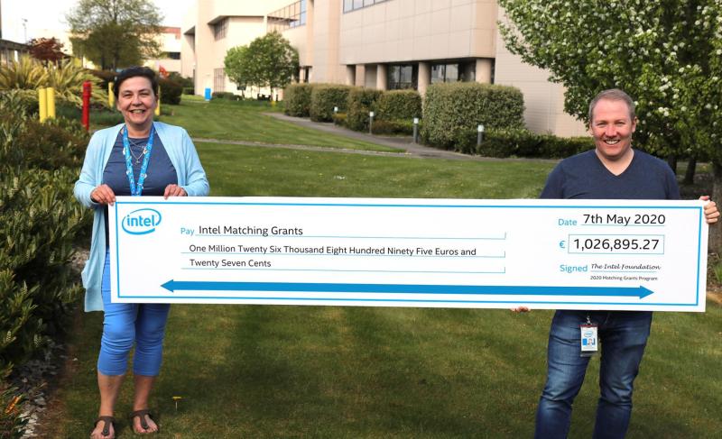 Seven Laois sports clubs and schools share in €1 million grants thanks to Intel employees