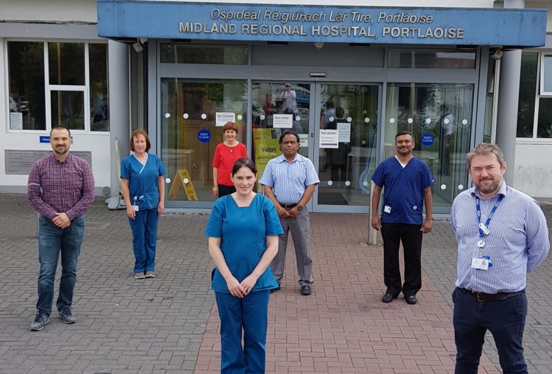 Portlaoise hospital's Xray team hit the mark in health watchdog's new