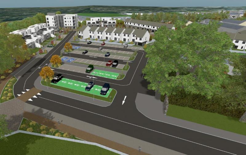 Site beside Portlaoise train station to get homes and parking