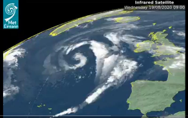 Met Éireann chief says parts of Storm Ellen will be Status Red