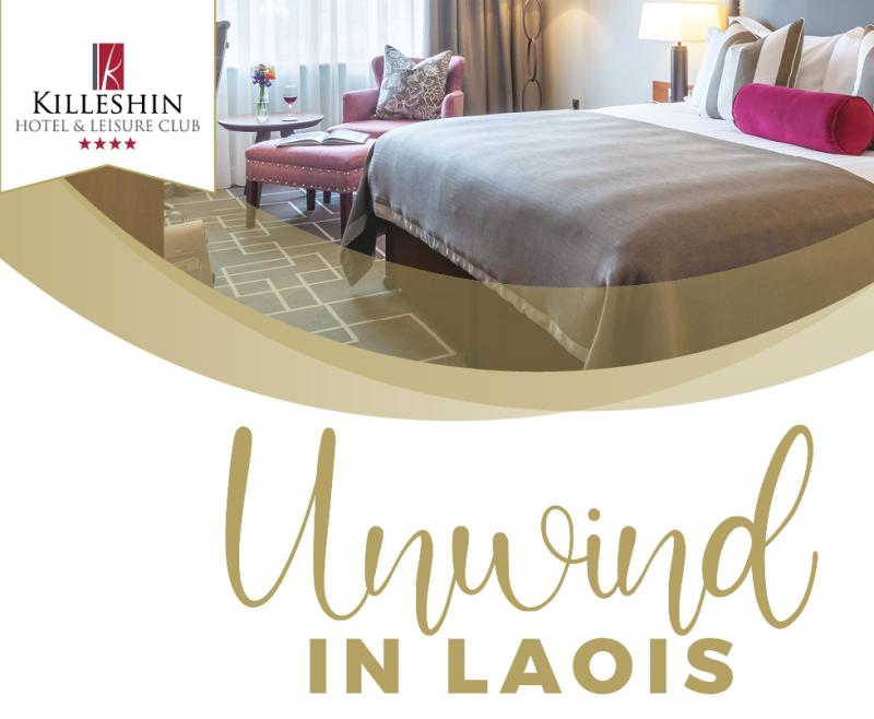 Unwind in Laois at the Killeshin Hotel & Leisure Club 