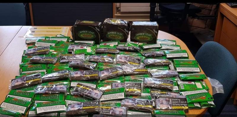 Up in smoke! Gardai disrupt illegal tobacco trade in Offaly with big find 