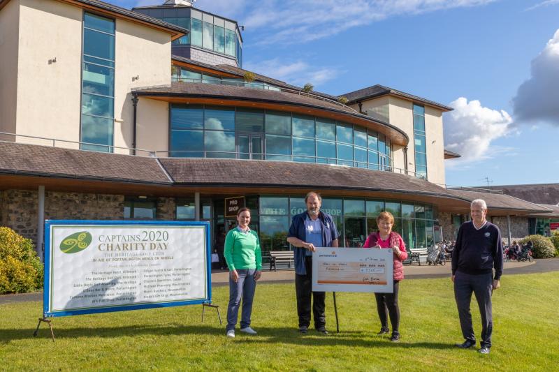 Heritage Golf Club Charity day appreciated by Portarlington meals on wheels