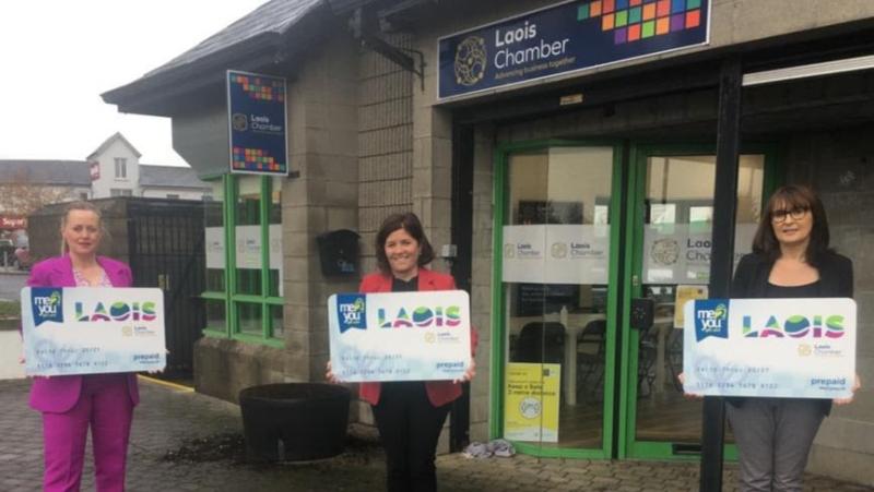 Laois launches new Laois Gift Card to help local people to #KeepLaoisinBusiness
