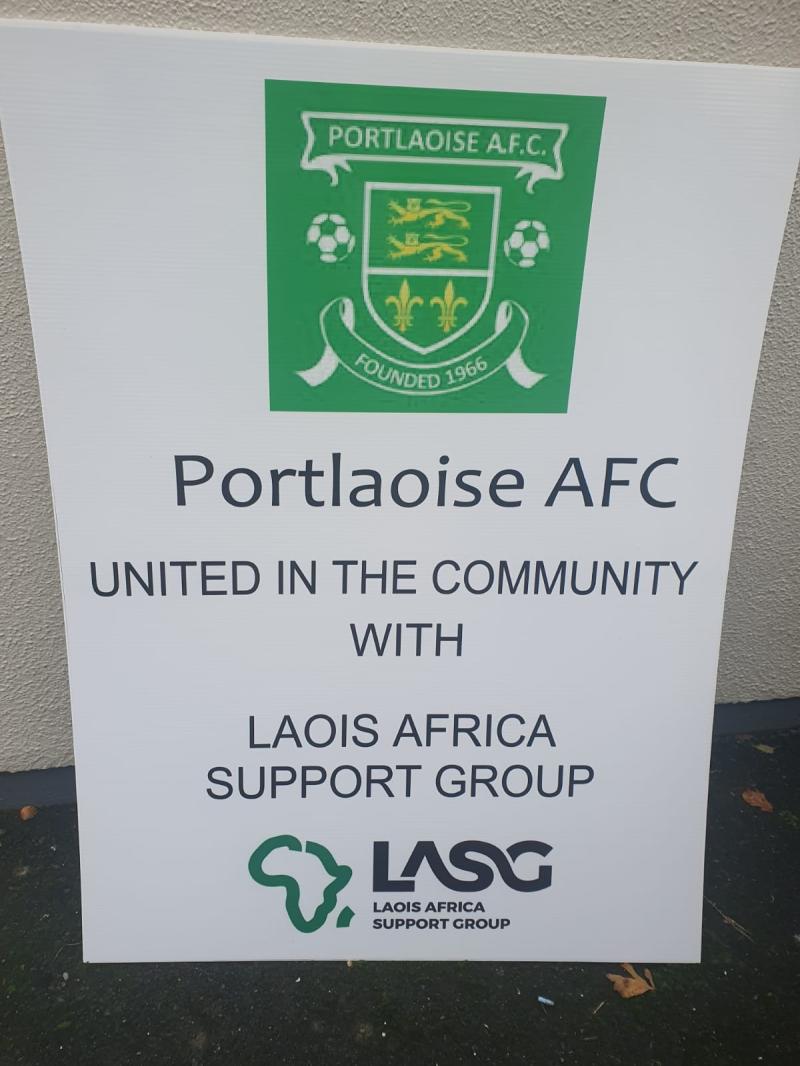 Laois Africa support group joins forces with Portlaoise AFC