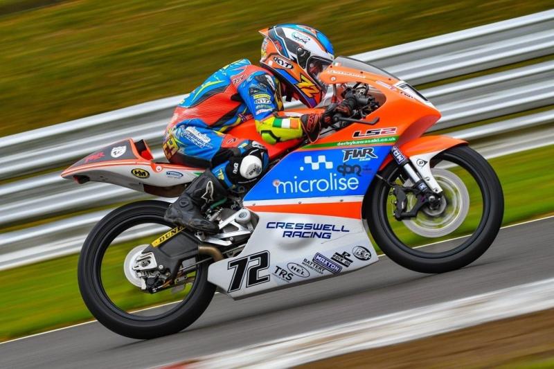 Young teen with Laois roots speeding ahead in the motorcycle world in the UK