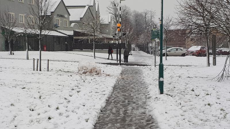 Snow ice weather warning met eireann
