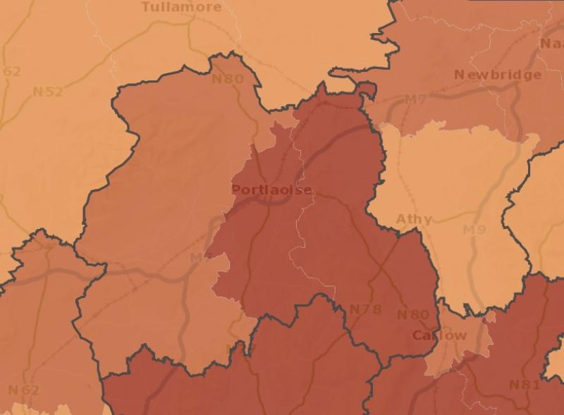 Covid-19 new cases surge in Portlaoise