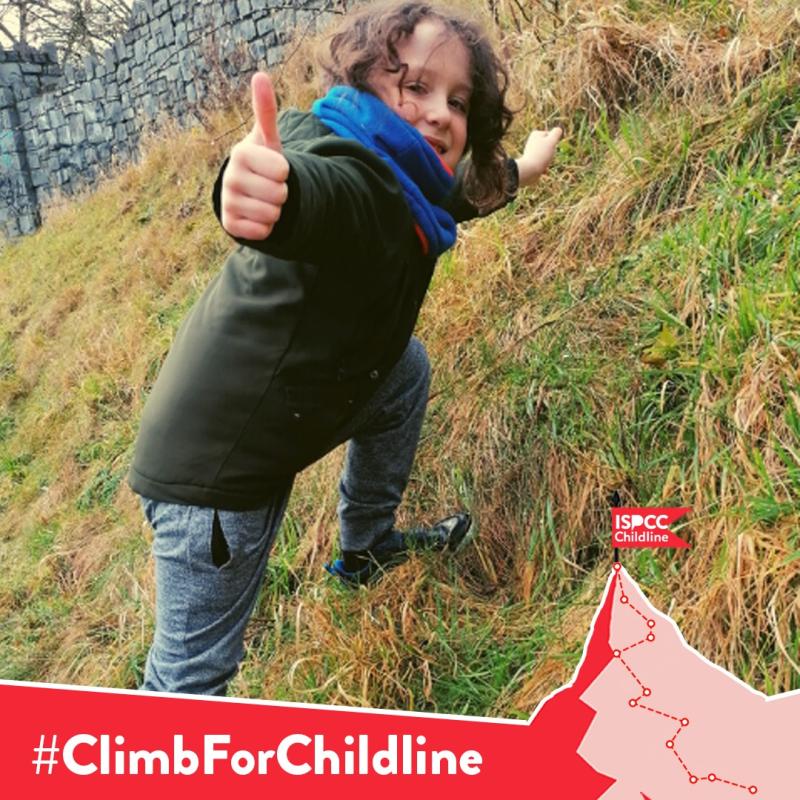 Laois families called to ‘Climb for Childline’ this February and make a difference for children