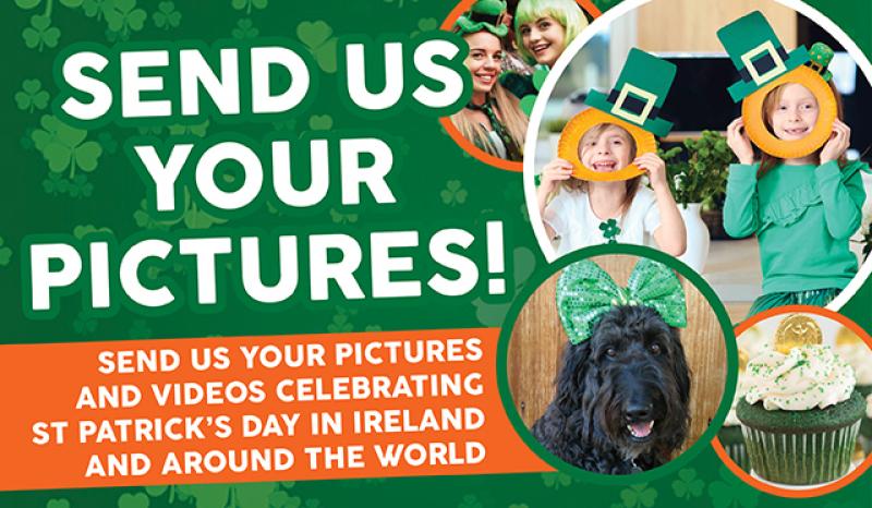 Let's go green! Send us your St Patrick's Day photos