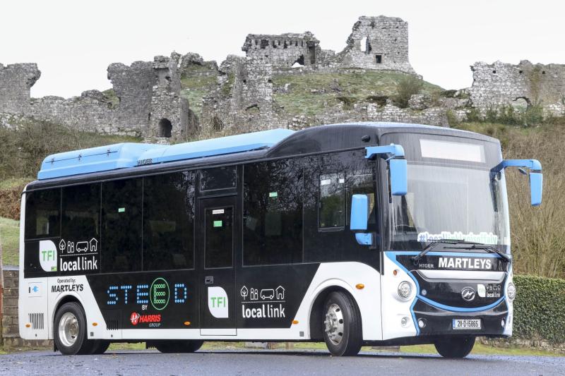 UPDATE:  Public bus service for Portlaoise town in Laois