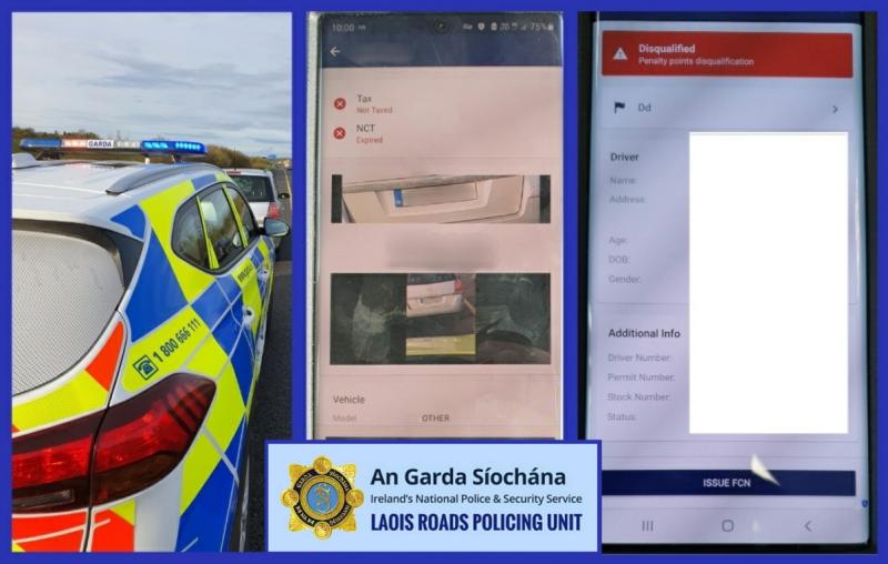 Garda number plate camera helps catch uninured, banned driver in untaxed car