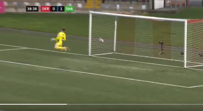 Watch: Wonder goal from half-way line in League of Ireland