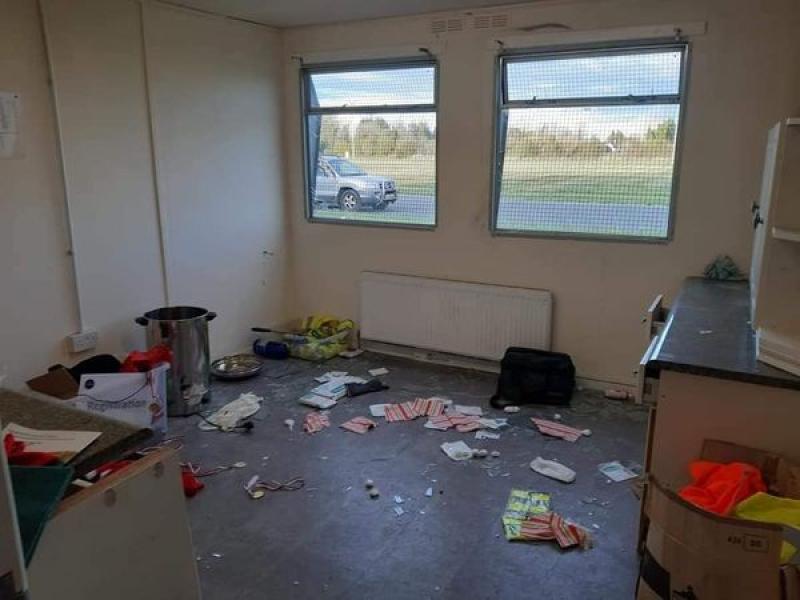 Portlaoise Athletic club shocked by vandalism of facilities