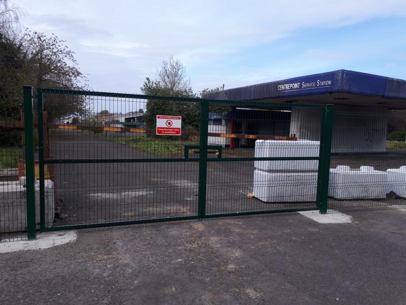 Centrepoint Portlaoise dereliction process starts the process of reclaming it from vandals 