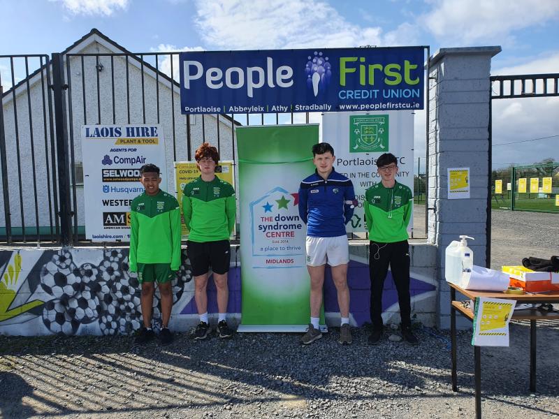 Portlaoise AFC announce partnership with Midlands charity 'Jigsaw'