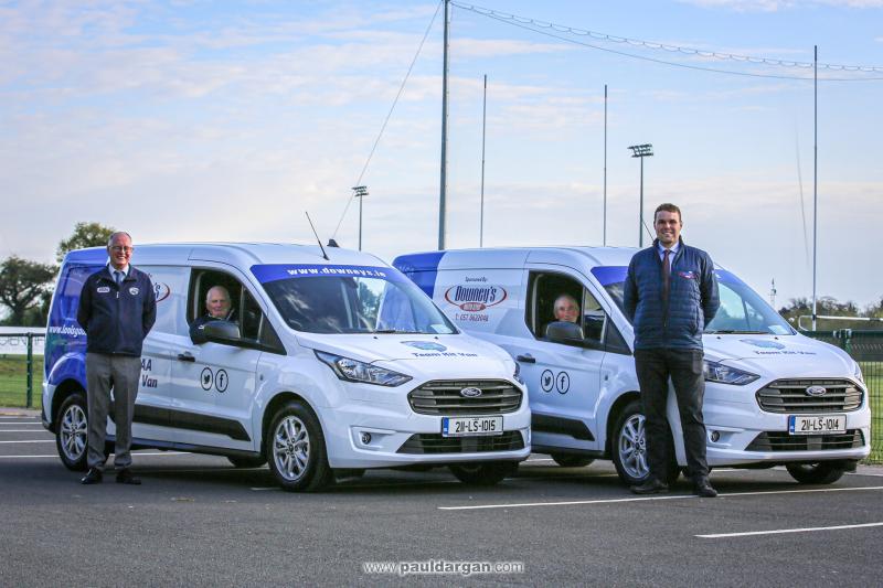 Downeys Autostop to sponsor Laois Gaa Team Kit Vans for 2021.  