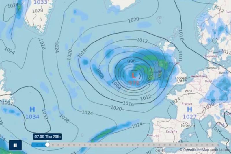 OMG where is summer weather? Met Éireann warns strong gales and heavy rain set to pound in Ireland 