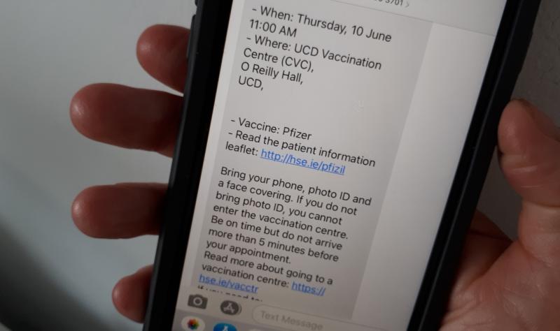 Laois people wrongly given Covid vaccine appointments in Dublin and Waterford 