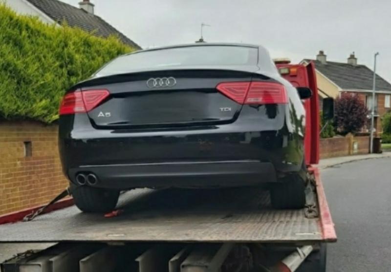 Audi back on the wagon after arrest made by Laois gardaí in estate