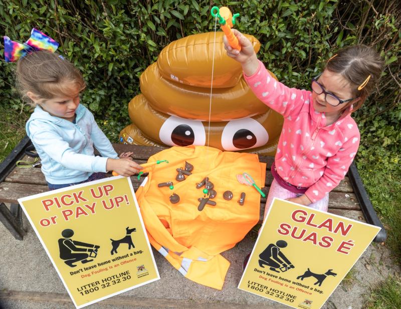 Back to school colouring competition to encourage Green Dog Walking in Laois