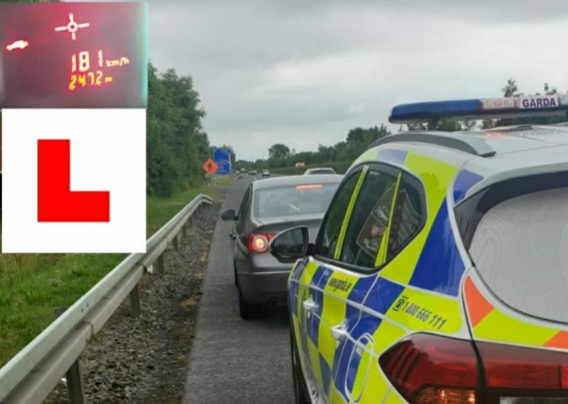 Speeding slow learning driver caught by Laois gardaí gets fast lesson 