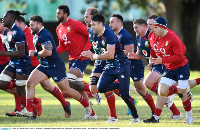 Three Irish players start for British and Irish Lions against South Africa