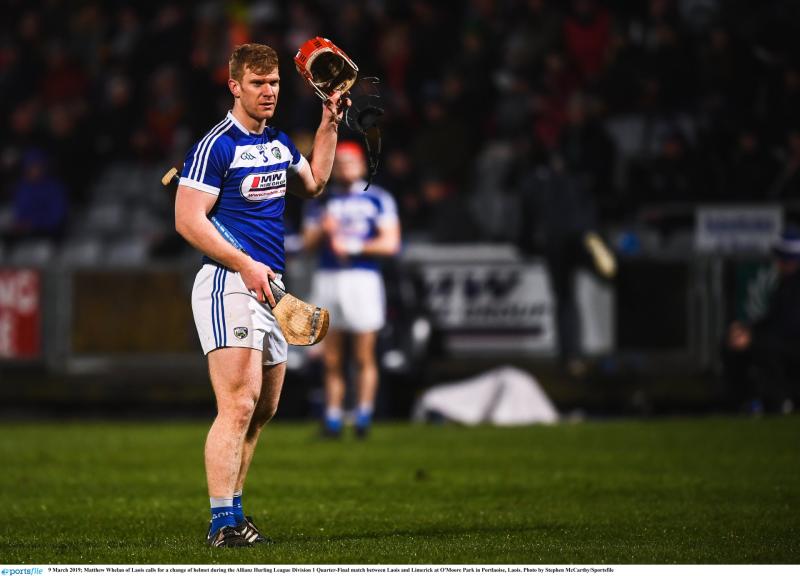 Laois most capped hurler calls time on Inter County career