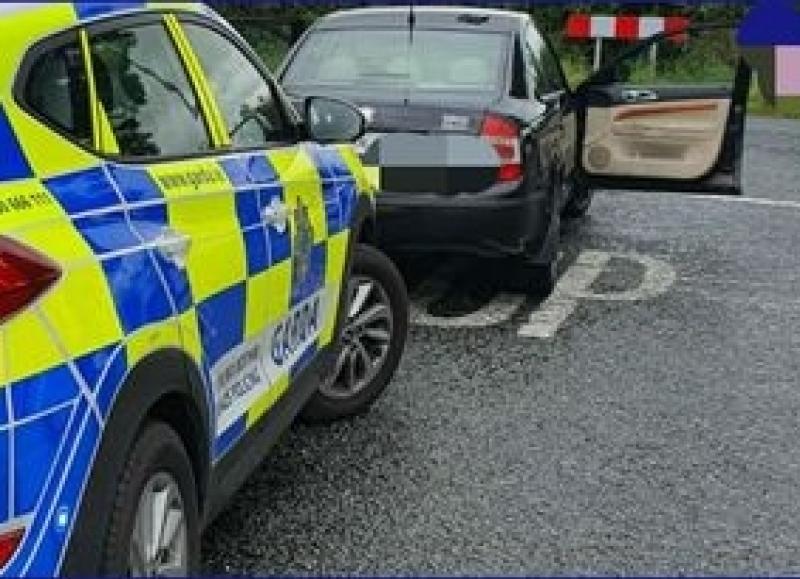 Uninsured driver caught at crazy speed in dangerous conditions in Offaly