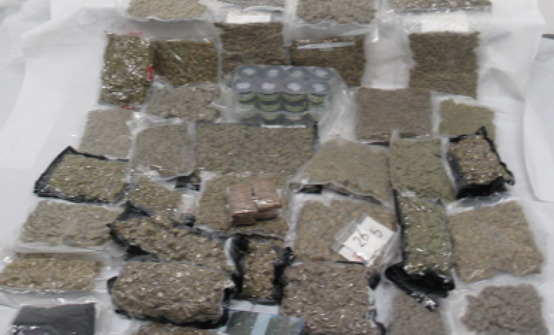 Drugs destined for addresses across the country seized at Mail Centre